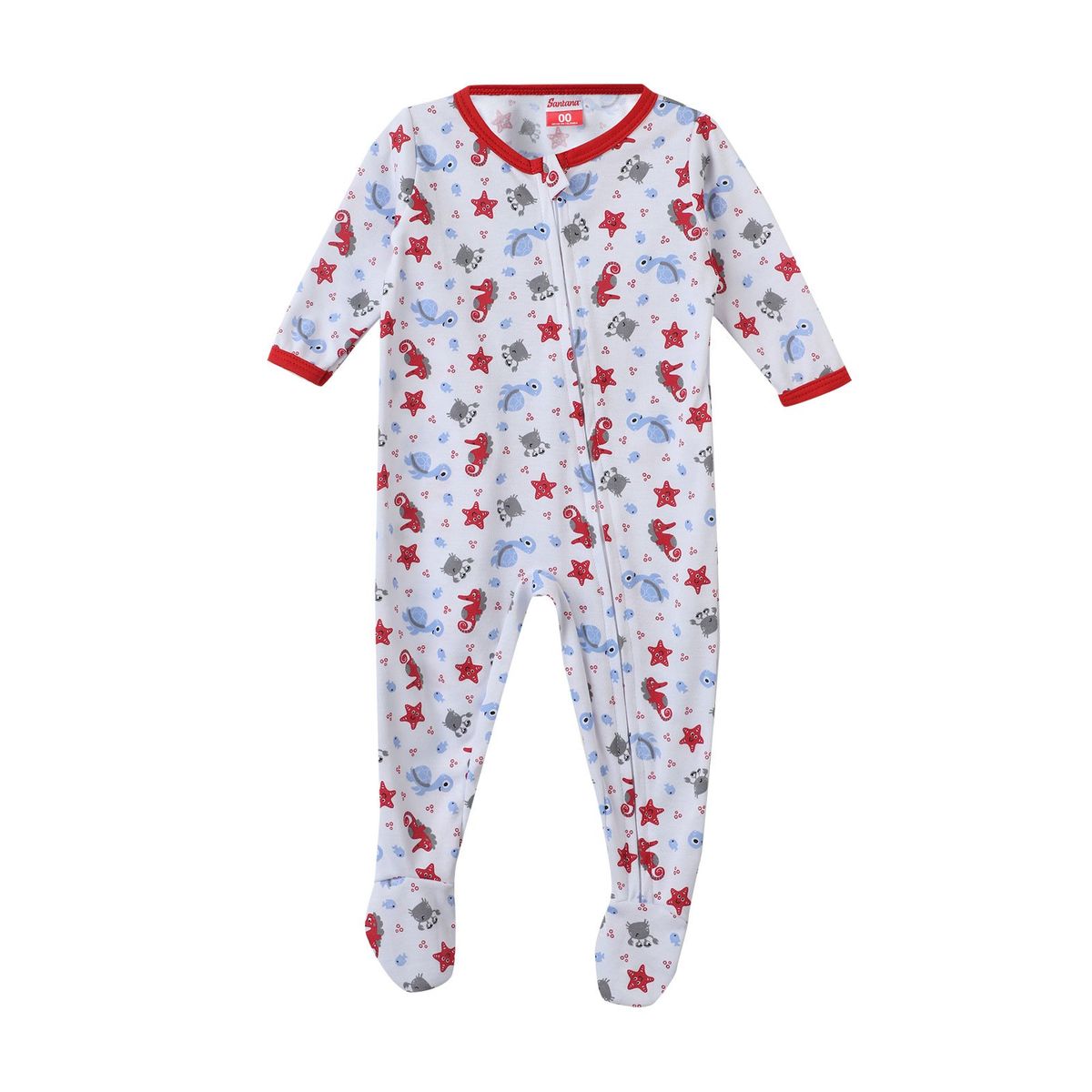 SANTANA - Pijama Bebé Bunny Niño Azul