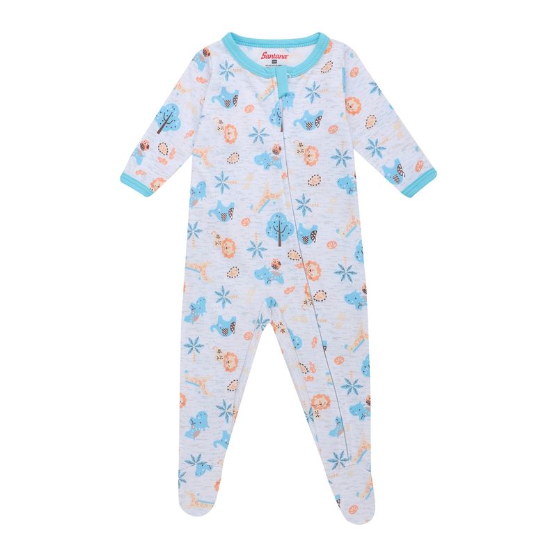 SANTANA - Pijama Bebé Bunny Niño Azul