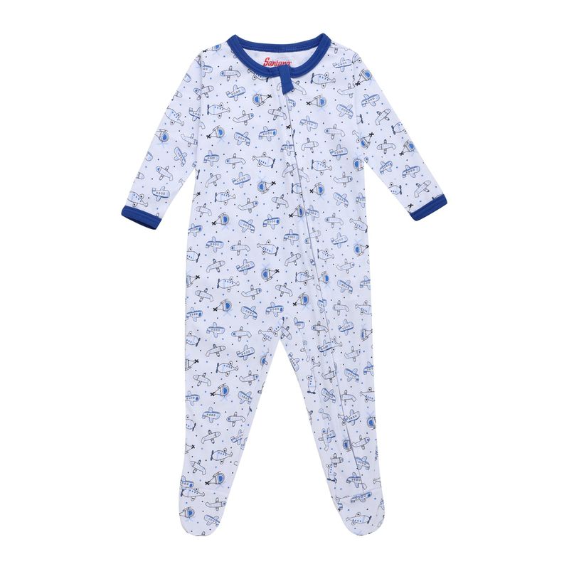 SANTANA - Pijama Bebé Bunny Niño Azul