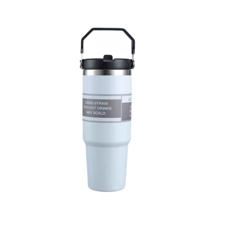 INNOVA - Termo Botella Manija Superior Acero Inoxidable Calor Frío 900 Ml