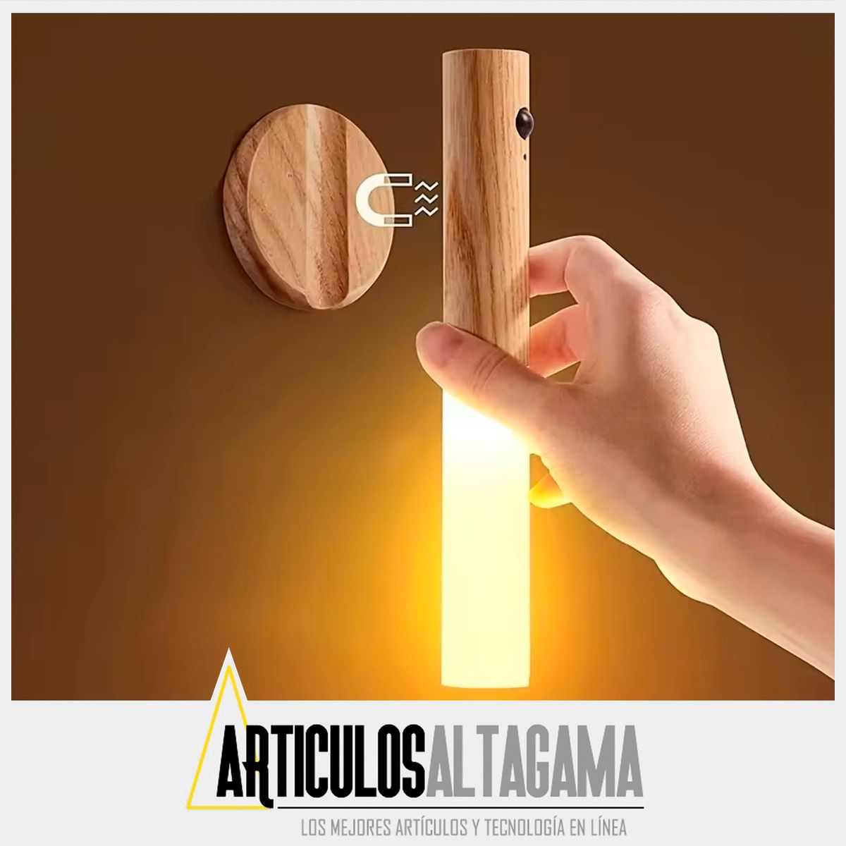 XALTA - Lampara Decorativa Sensor Movimiento Inalámbrico Magnético