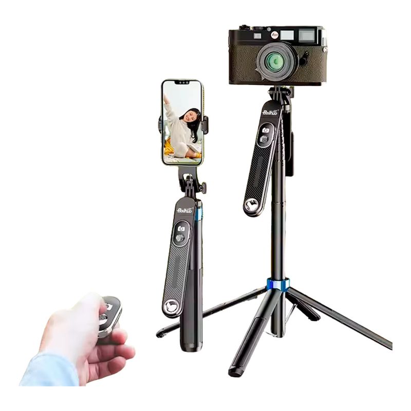 XALTA - Estabilizador De Mano Trípode De 18m Palo Selfie + Control