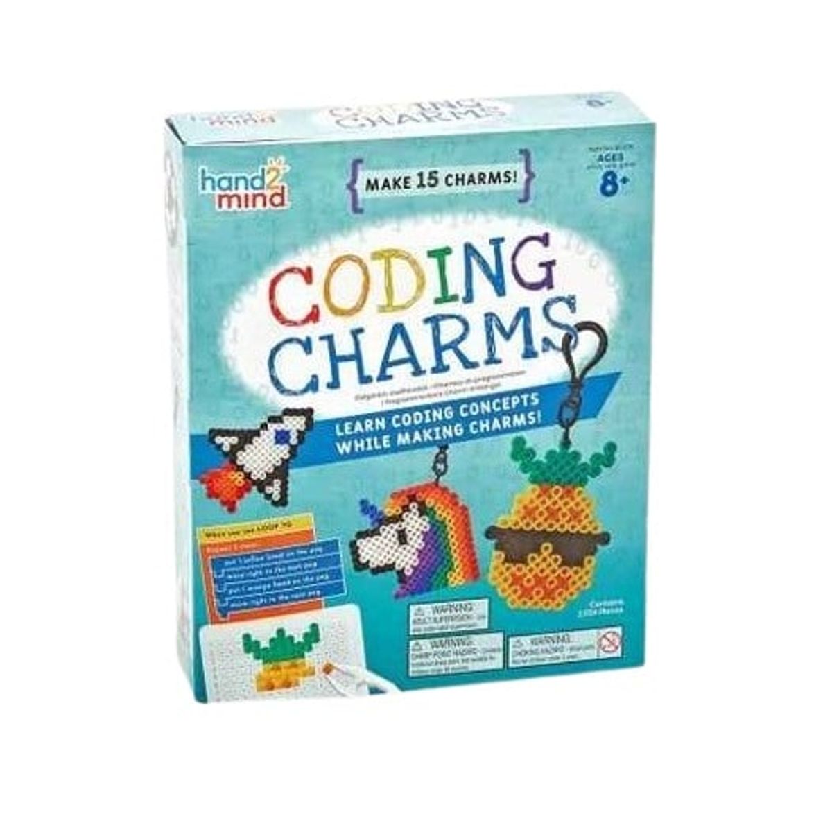 EDUCATIONAL INSIGHTS - Juego Didáctico Crea Llaveros Aprende Código Básico Niños