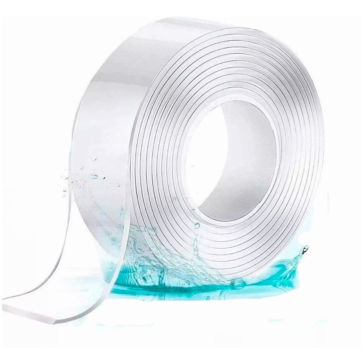 XALTA - Cinta Doble Faz Adhesiva Silicona Multiusos Reutilizable 5mt