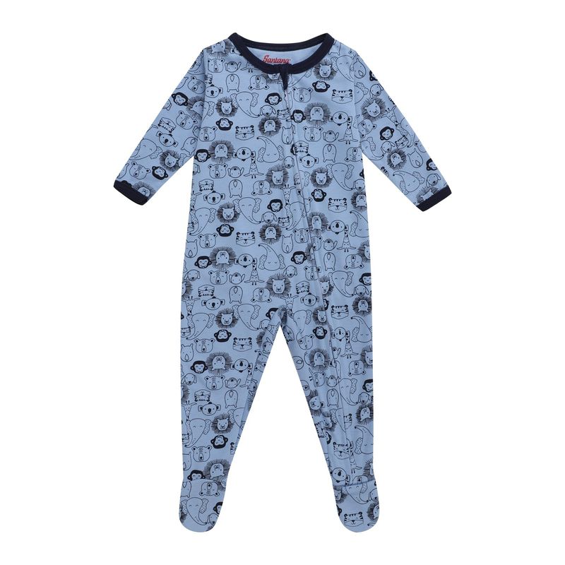 SANTANA - Pijama Bebé Bunny Niño Azul