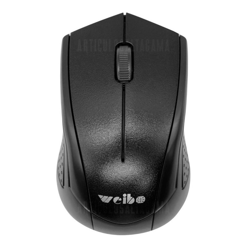 XALTA - Mouse Portátil Weibo Inalámbrico Óptico Receptor Usb Negro