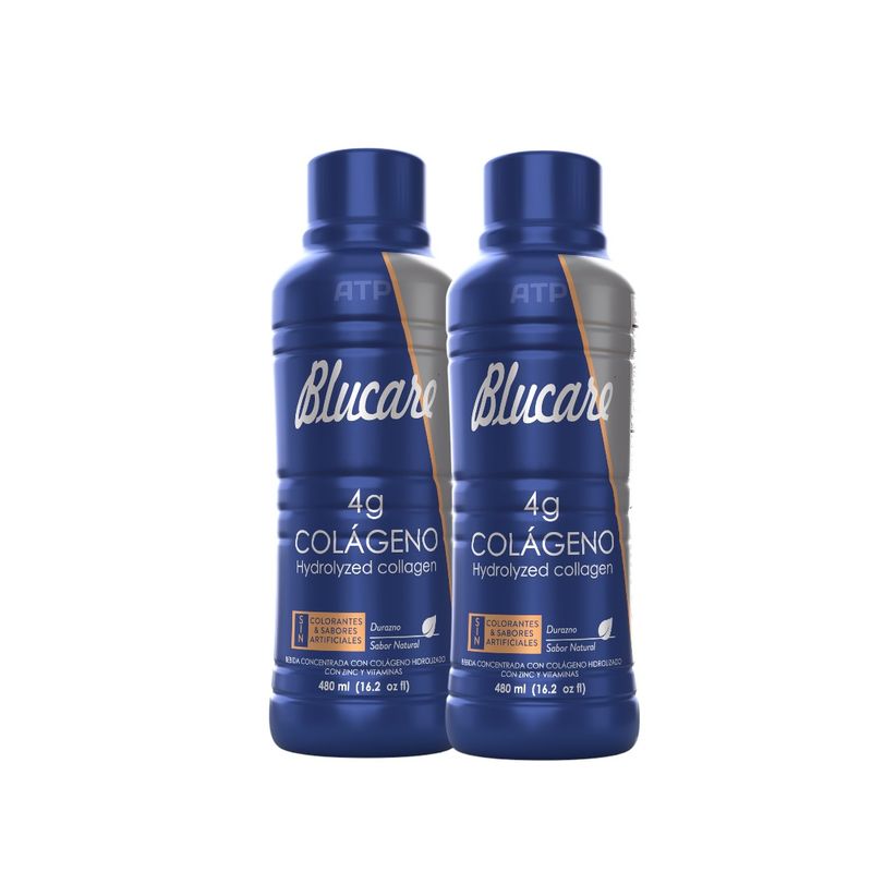 BLUCARE - Dúo Colágeno Hidrolizado Líquido con Zinc y Vitaminas