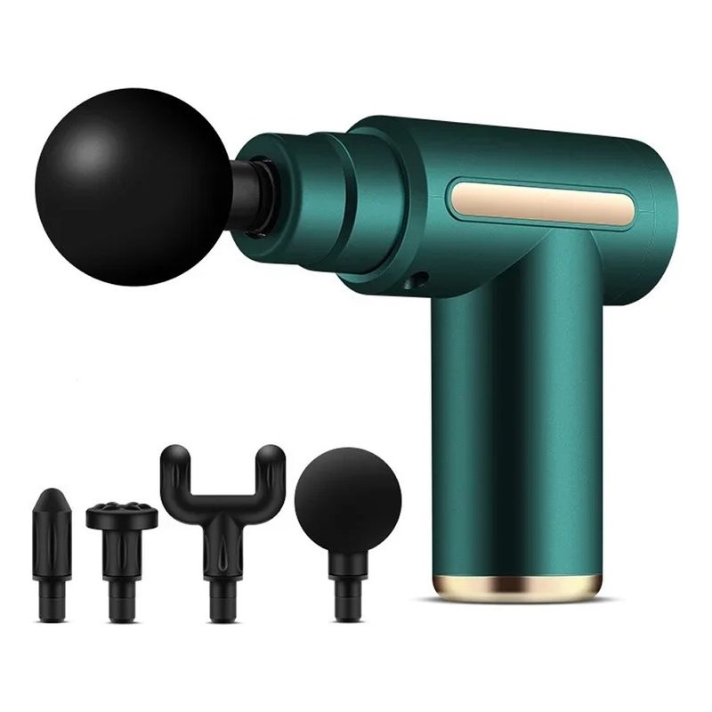 XALTA - Mini Masajeador Martillo Pistola Fascial Muscular Relajante Verde