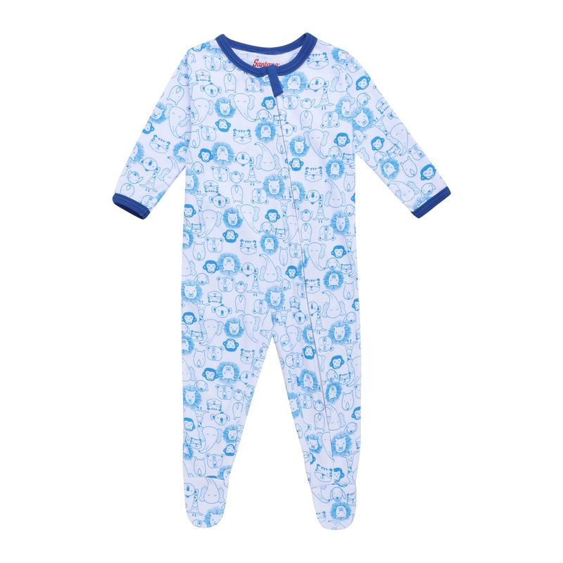 SANTANA - Pijama Bebé Bunny Niño Azul