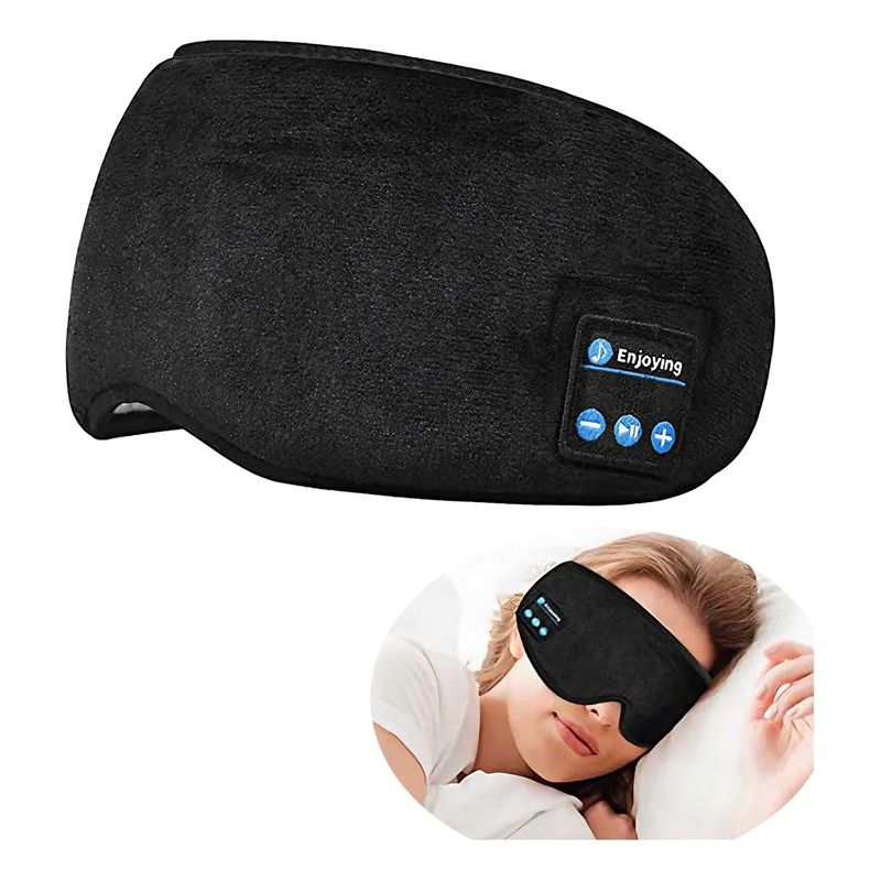 XALTA - Audífonos Dormir Recargables Musica Bluetooth Antifaz