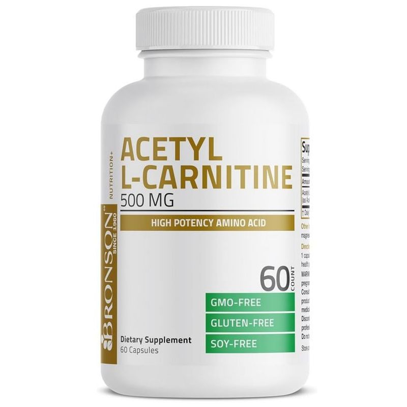 GENERICO - Acetil-l Carnitina 500 Mg 100 Cápsulas Vegeta