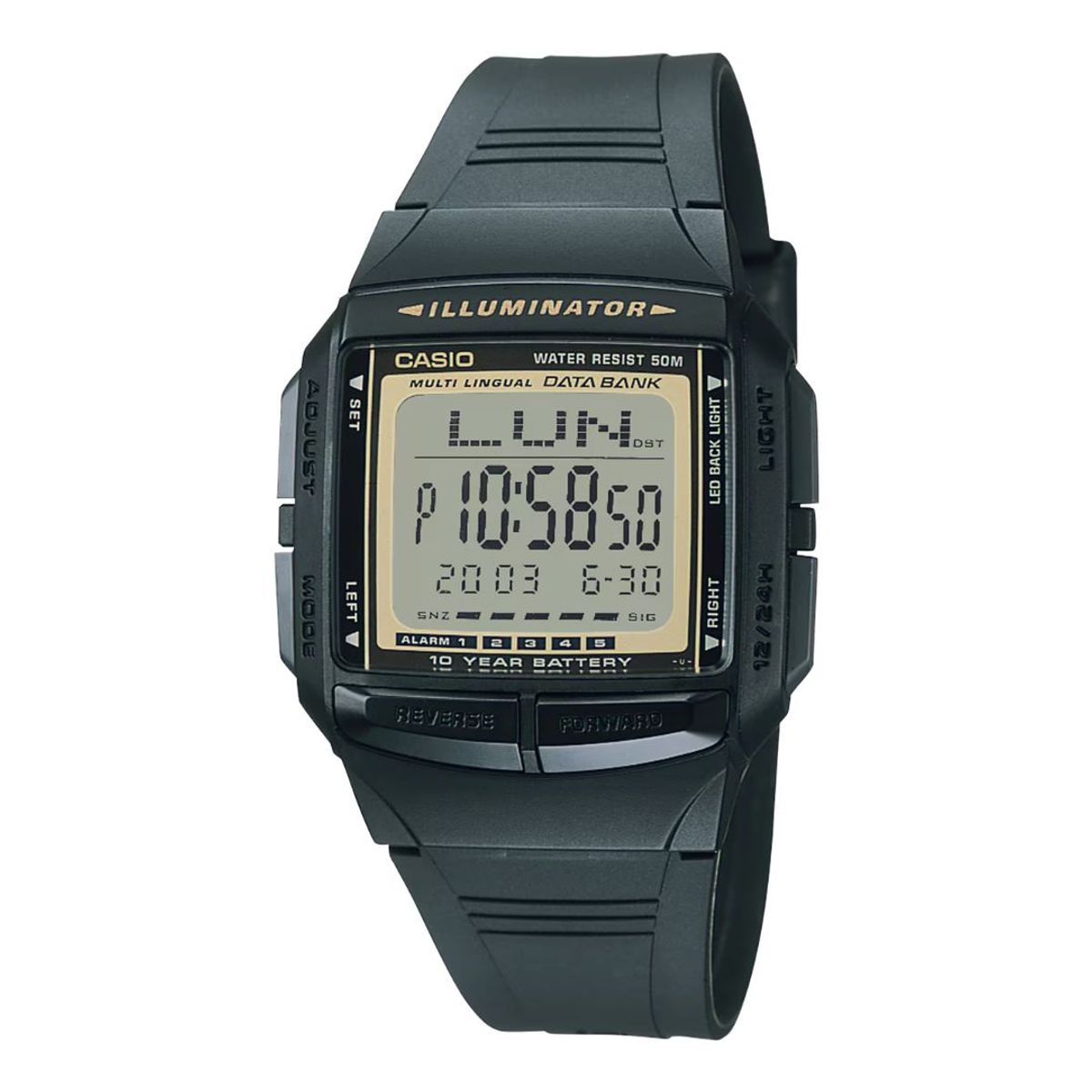 CASIO - Reloj Casio DB-36-9A Estilo Vintage