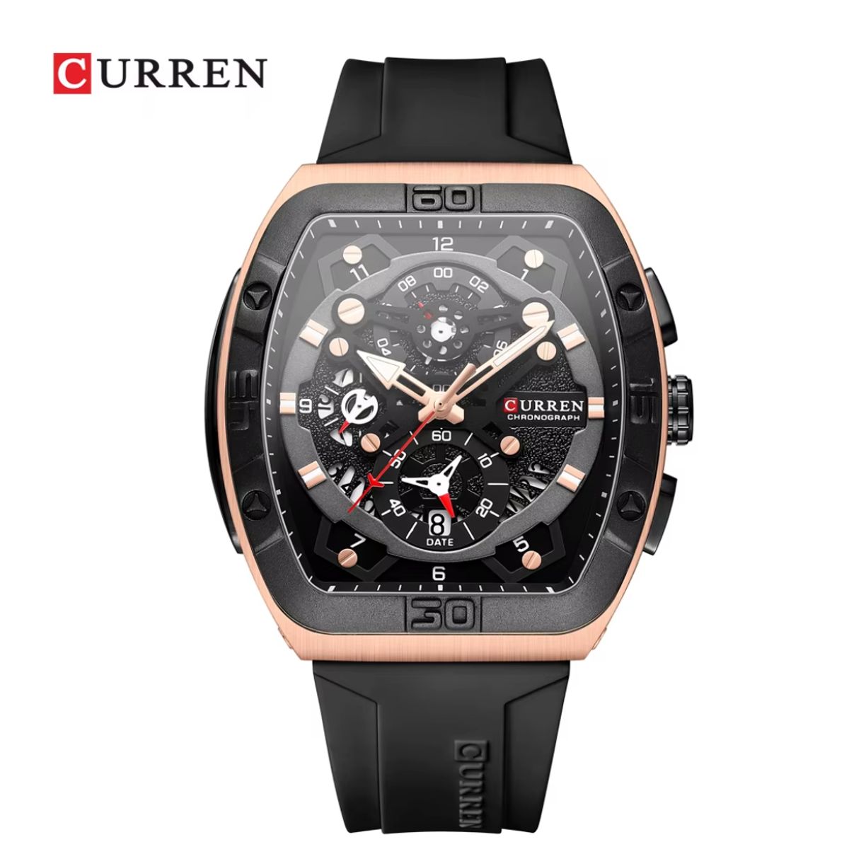 CURREN - Reloj Curren Modelo 8443 Deportivo - Negro