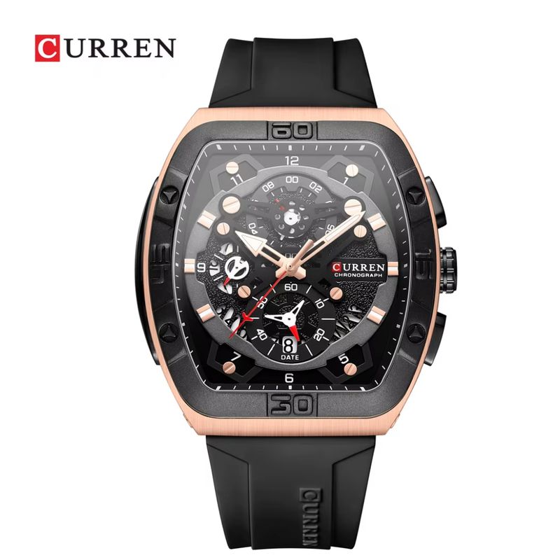 CURREN - Reloj Curren Modelo 8443 Deportivo - Negro