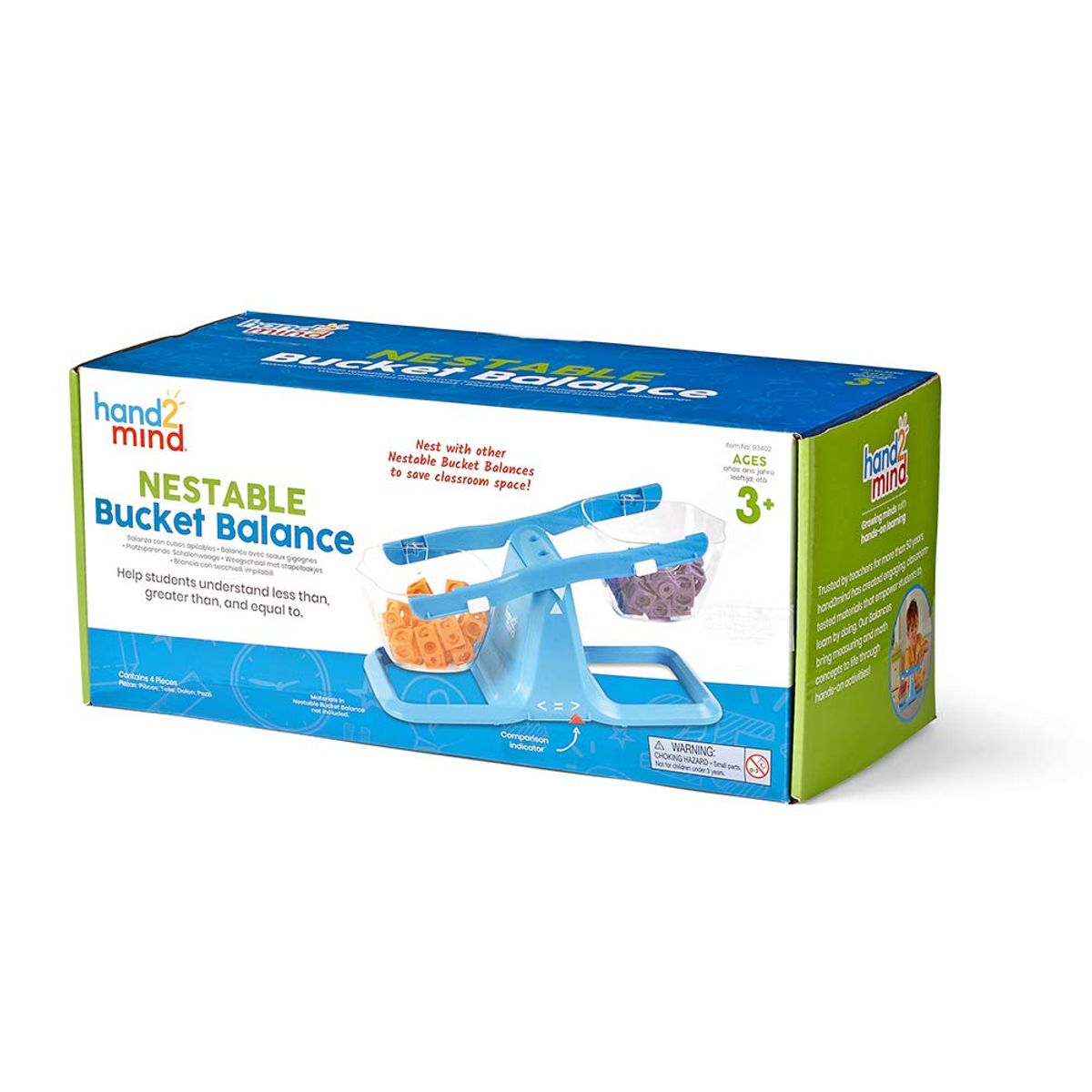 EDUCATIONAL INSIGHTS - Juego Didáctico Balanza Para Aprender Pesos Y Medidas Niños