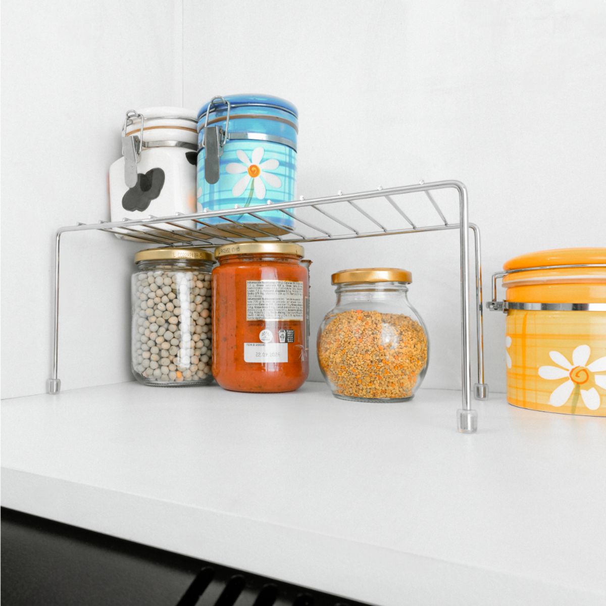 ESSENZA - Organizador De Frascos Essenza Estante Metálico Pequeño