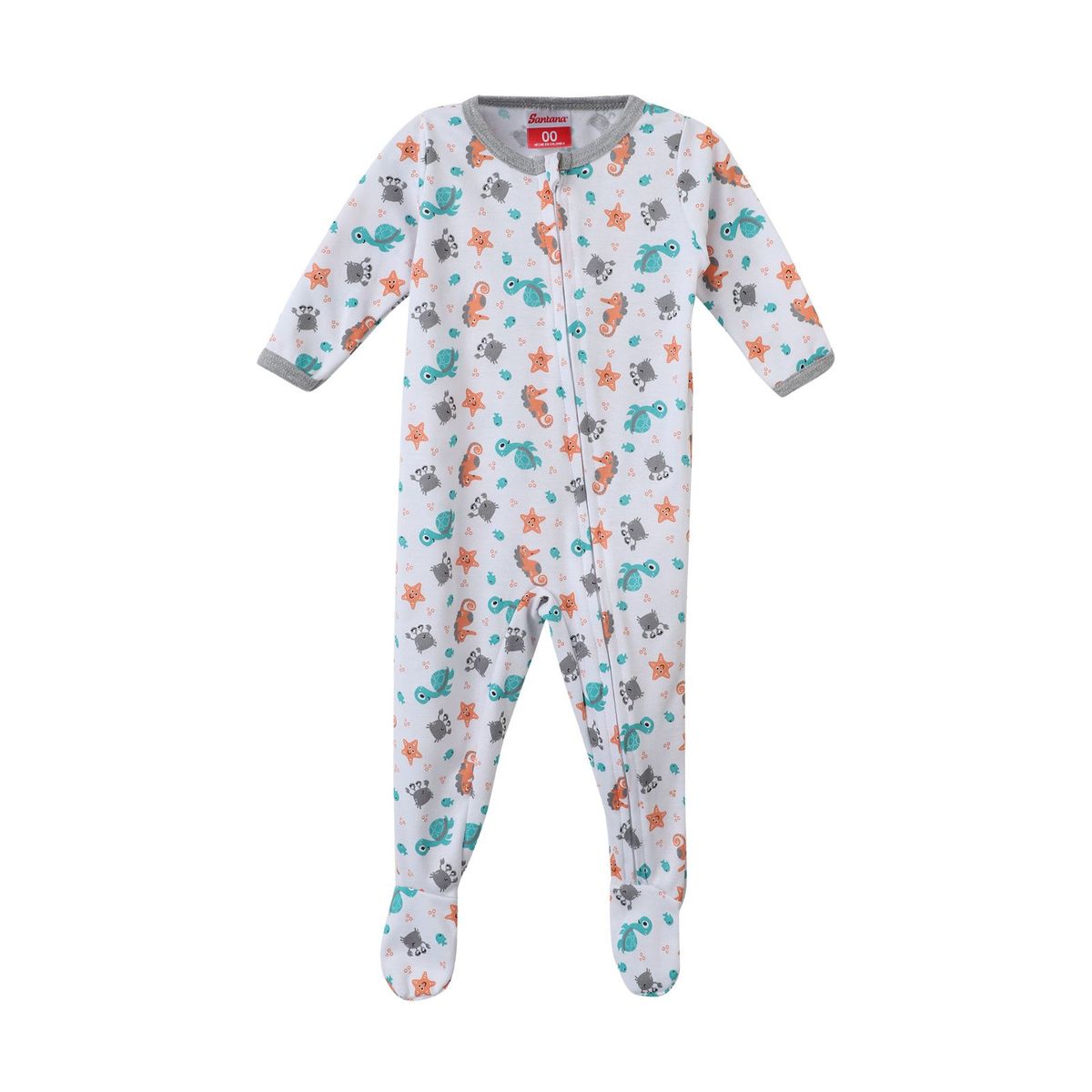 SANTANA - Pijama Bebé Bunny Niño Verde
