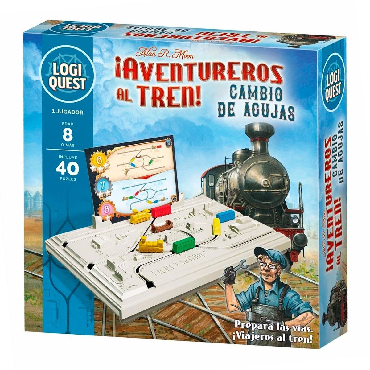ASMODEE - Aventureros Al Tren Cambio De Agujas Juego De Mesa Español