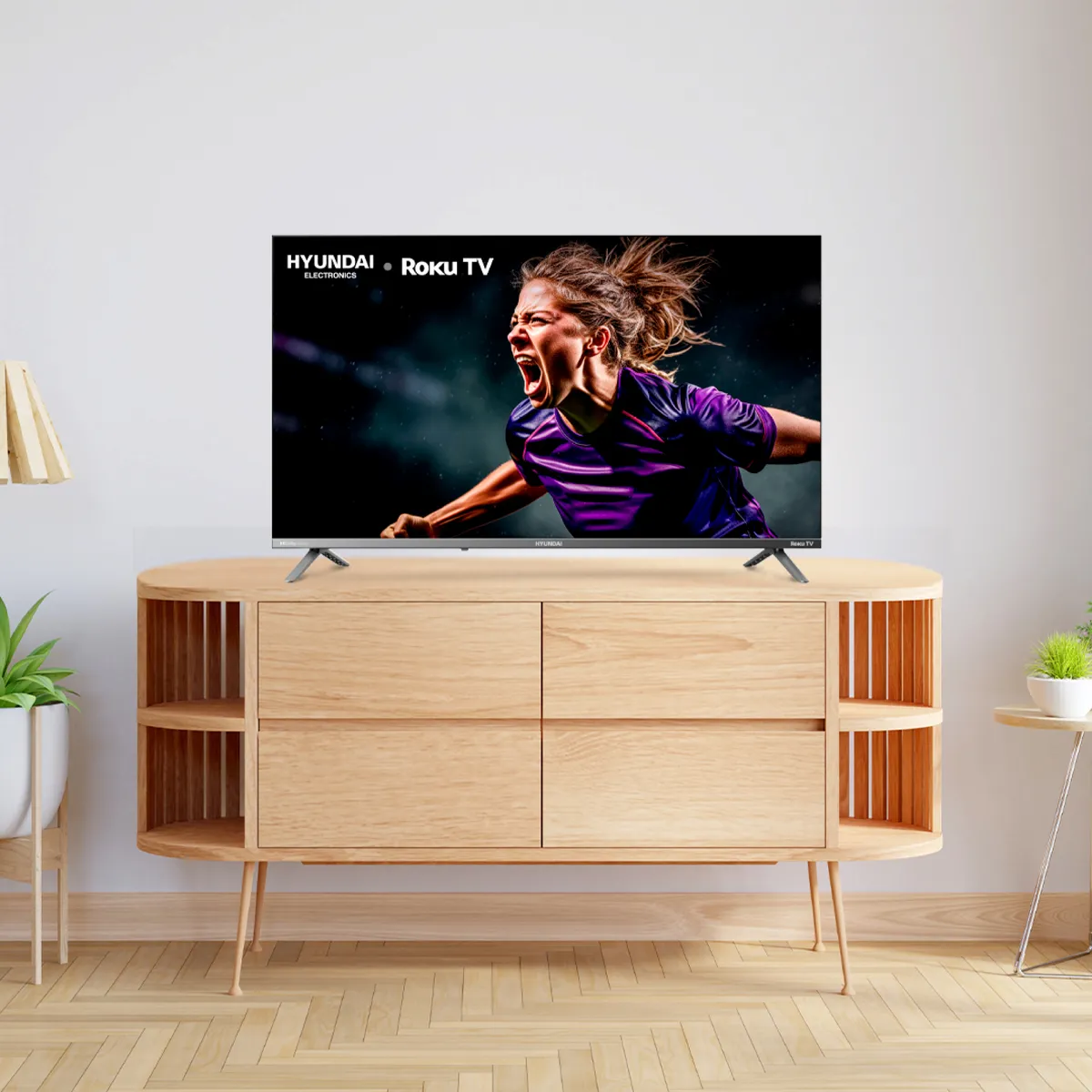 HYUNDAI - Televisor Hyundai Smart 43 FHD - Roku TV