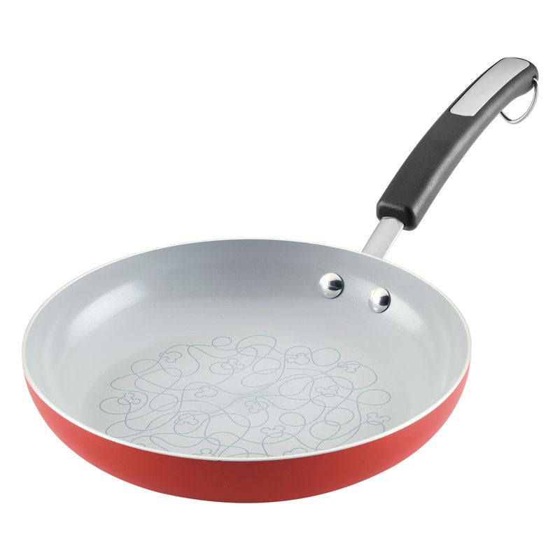 FARBERWARE - Sartén 24cm antiadherente cerámico Colección Disney Bon Voyage Rojo
