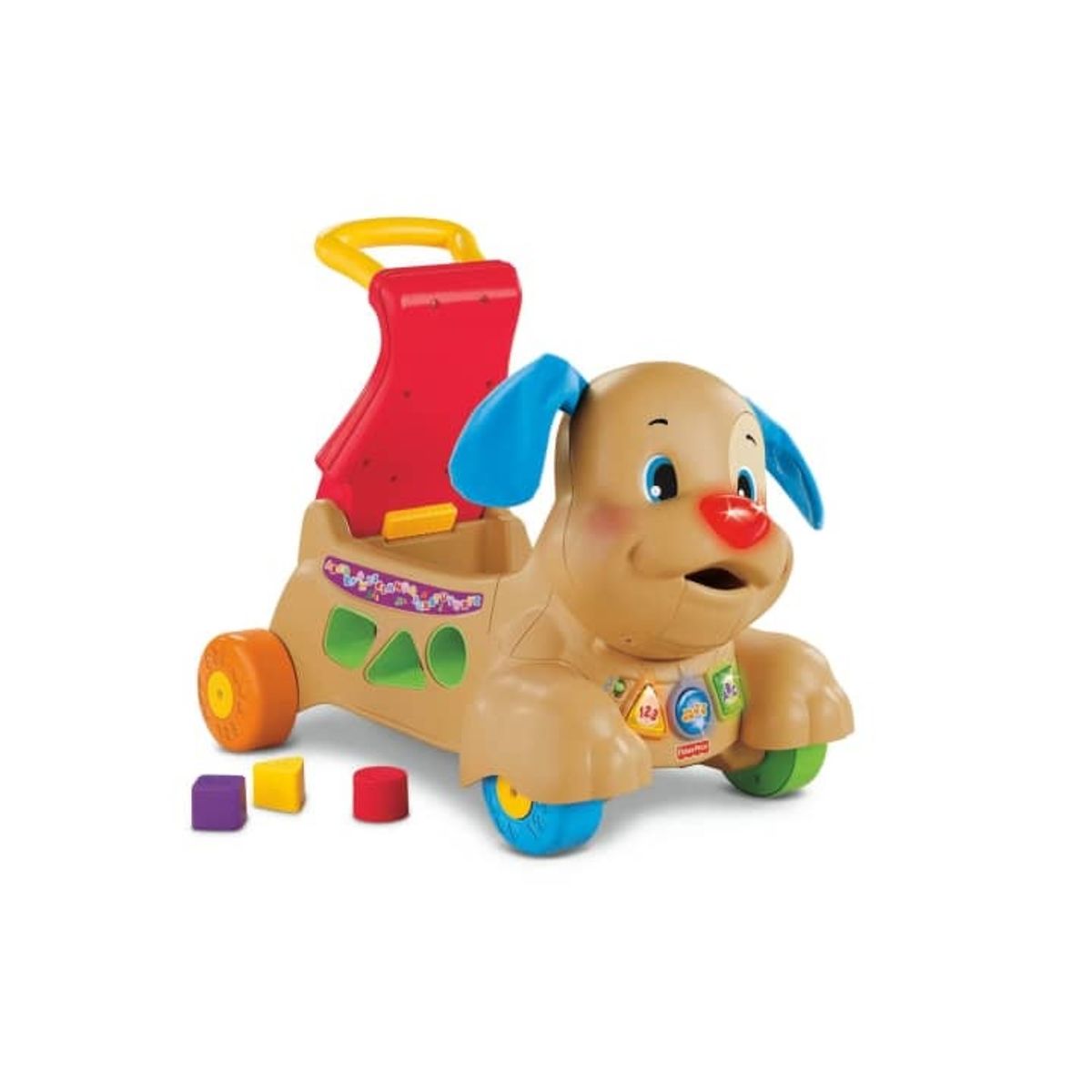 FISHER PRICE - FISHER PRICE RÍE Y APRENDE PERRITO CAMINA CONMIGO