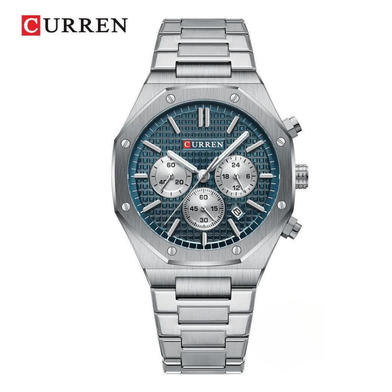 CURREN - Reloj Curren 8440 Elegante Tablero Azul