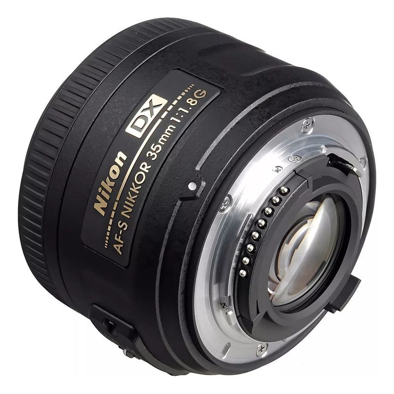 NIKON - Lente Nikkor 35Mm F 18G Af S Dx Para Cámaras Nikon