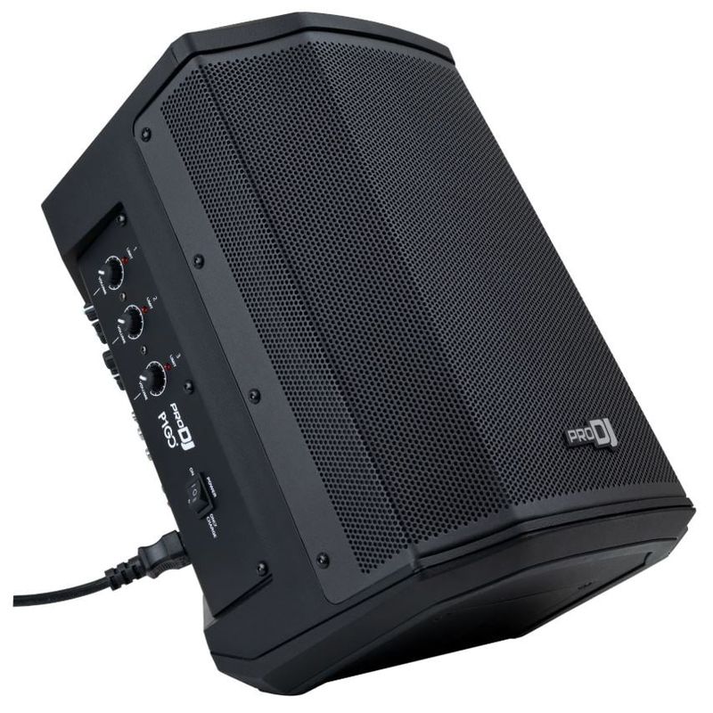 PRO DJ - Altavoz recargable 8 PRO DJ P1 GO Negro
