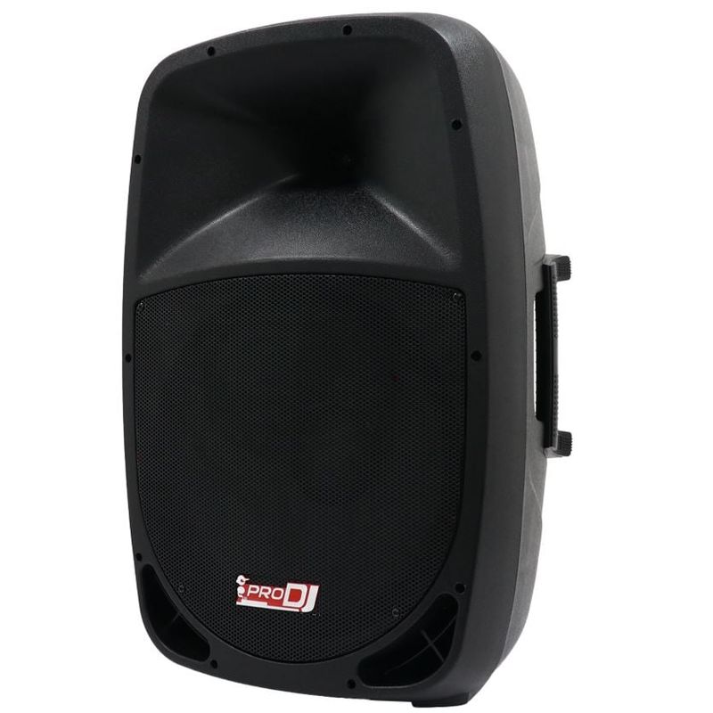 PRO DJ - Altavoz activo 15  de 2 vías PRO DJ PB15E-MP3-OP Negro