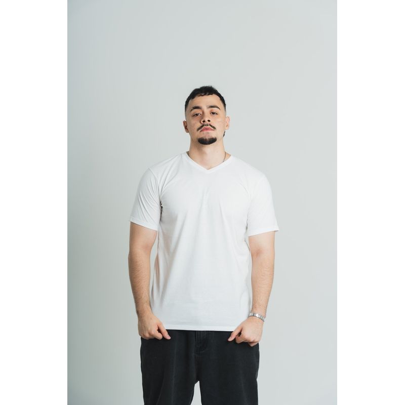 MANPOTSHERD - Camiseta Básica Hombre Crudo Manpotsherd