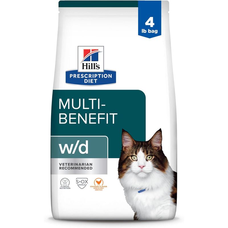 HILLS - Comida gatos Hills con control digestivo y peso de 1,8 kg