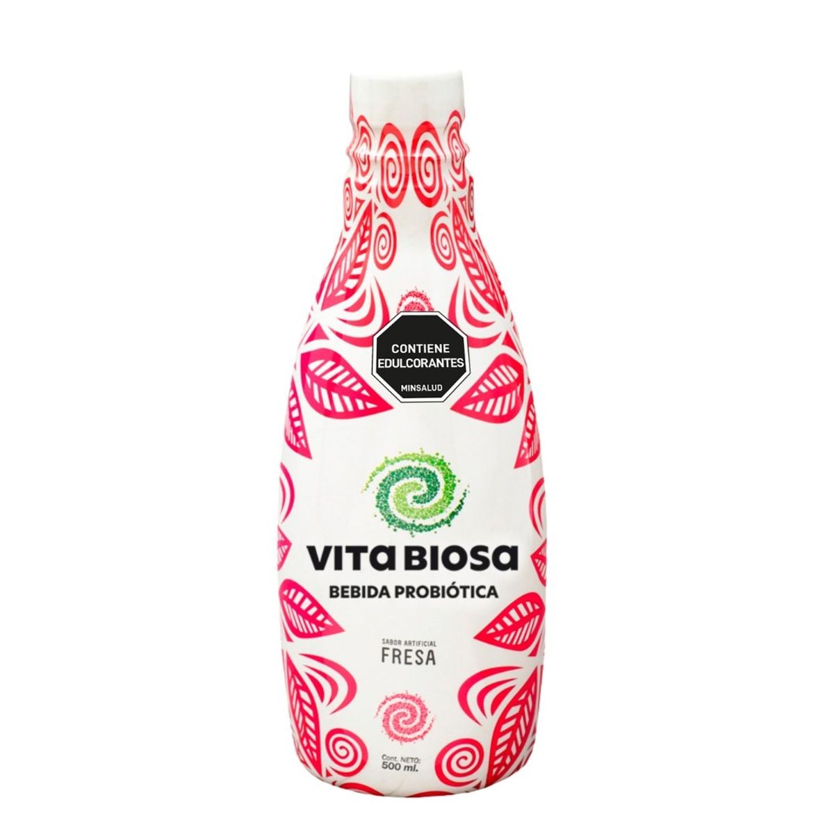 VITA BIOSA BEBIDA PROBIOTICA - Vita Biosa Sabor Fresa X 500ml