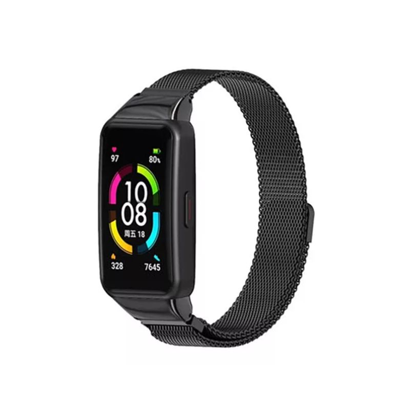 GENERICO - Correa Metálica Compatible Con Huawei Band 6