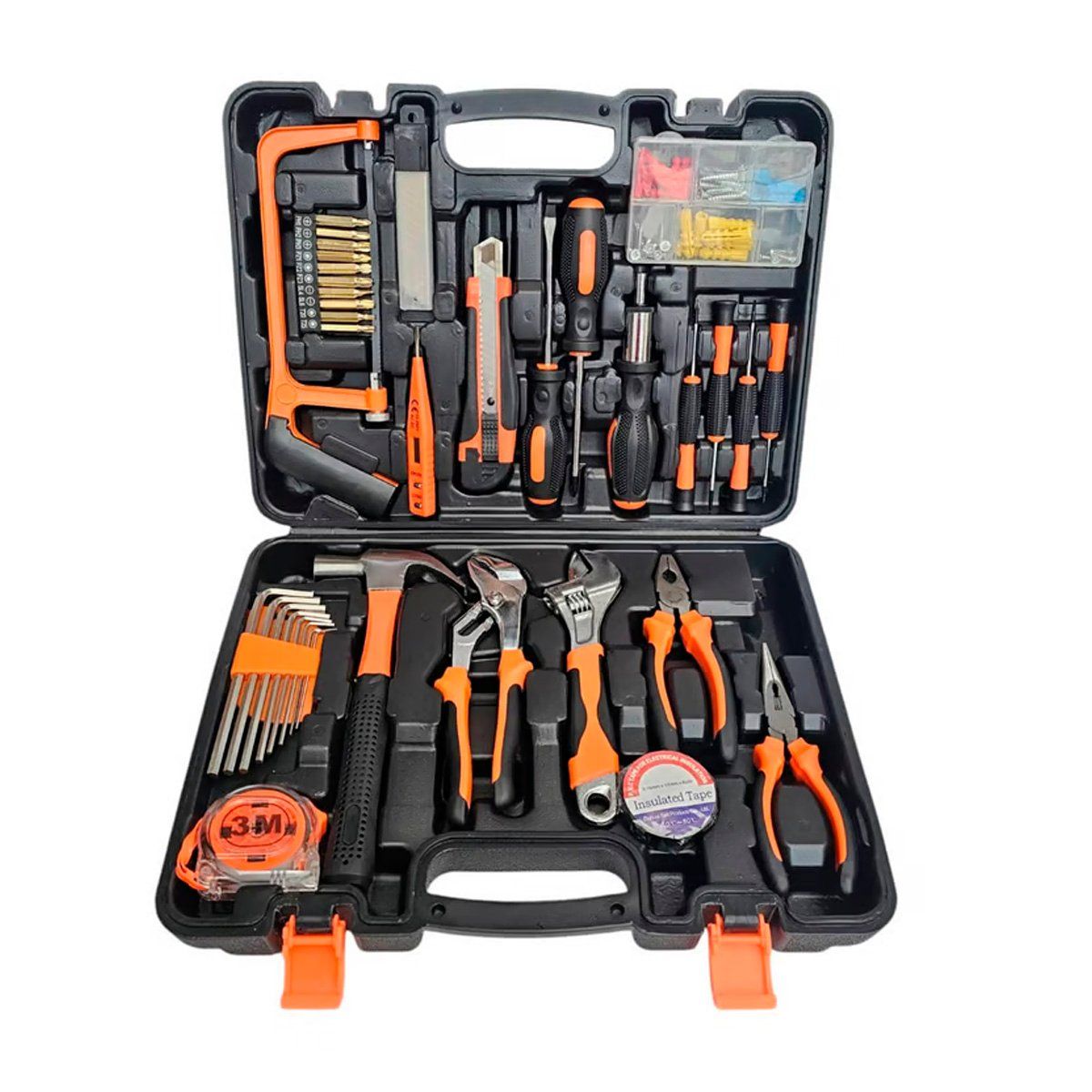 GENERICO - Juego De Herramientas 76 Piezas Multiusos Con Estuche