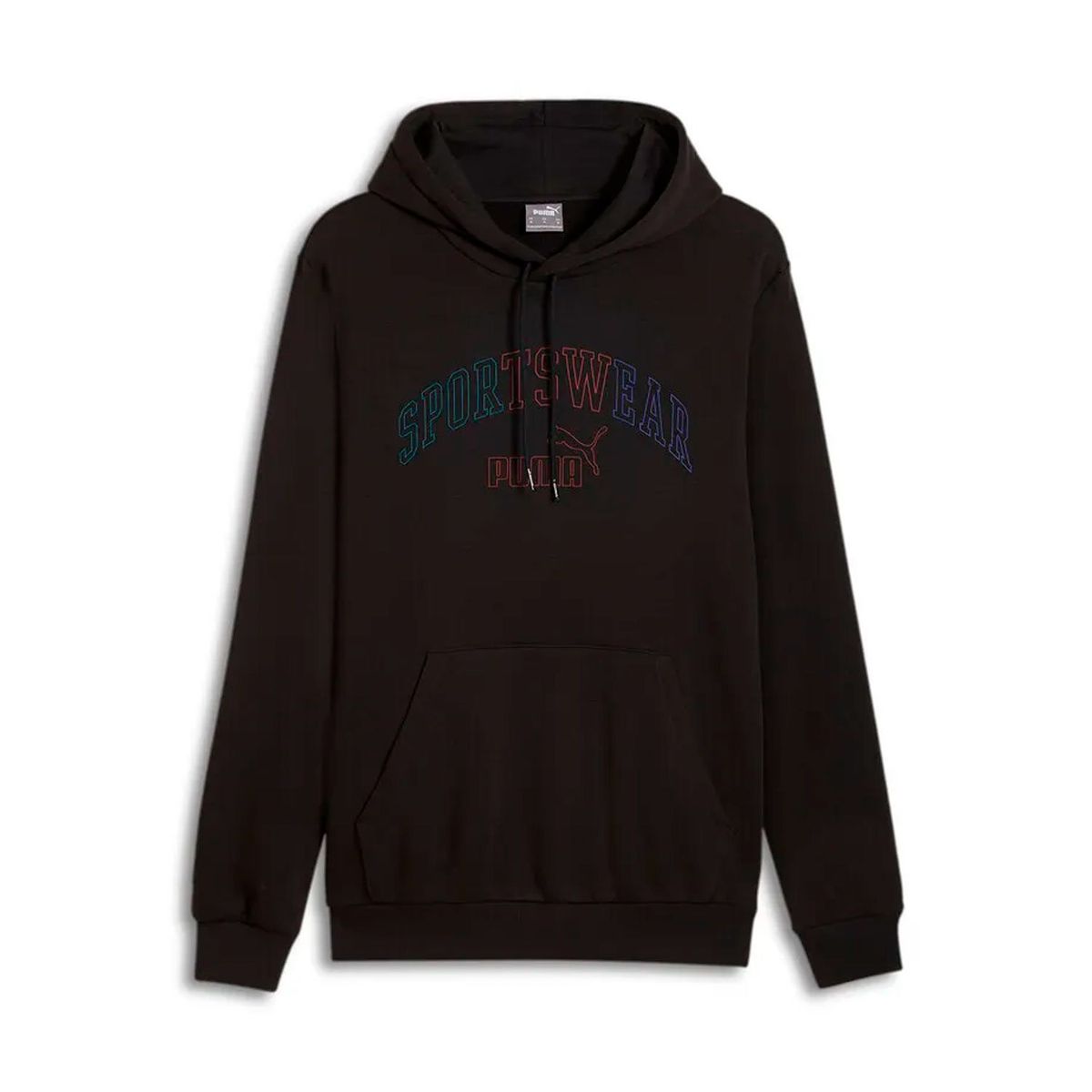 PUMA - Hoody Puma Negro  Hombre  Pm Ess Logo Lab Gradient Hoodie Tr Black