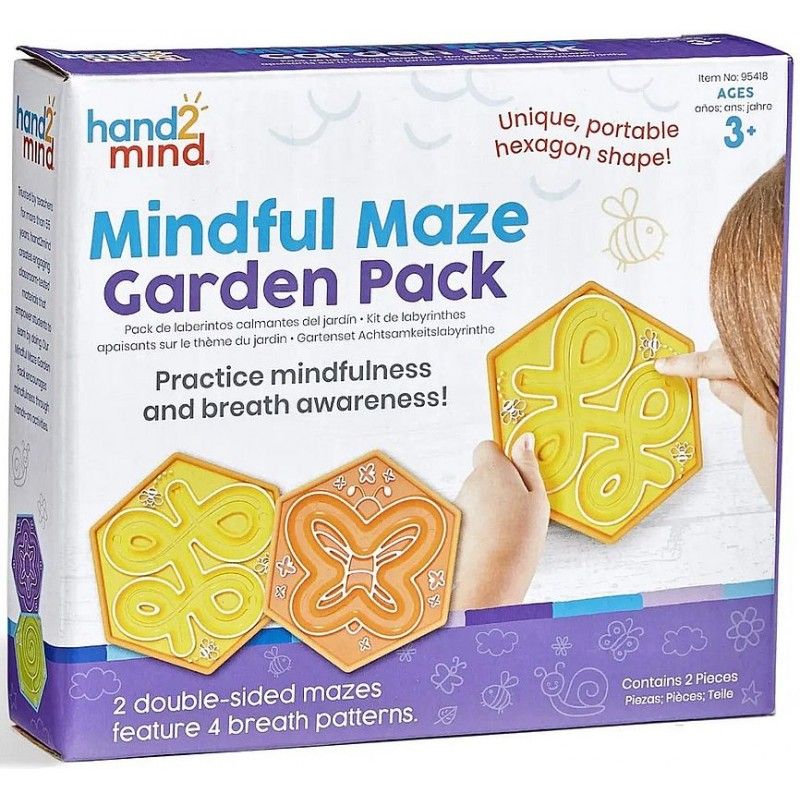 EDUCATIONAL INSIGHTS - Juego Laberintos Con Diseño Hexagonal Colorido Para Niños