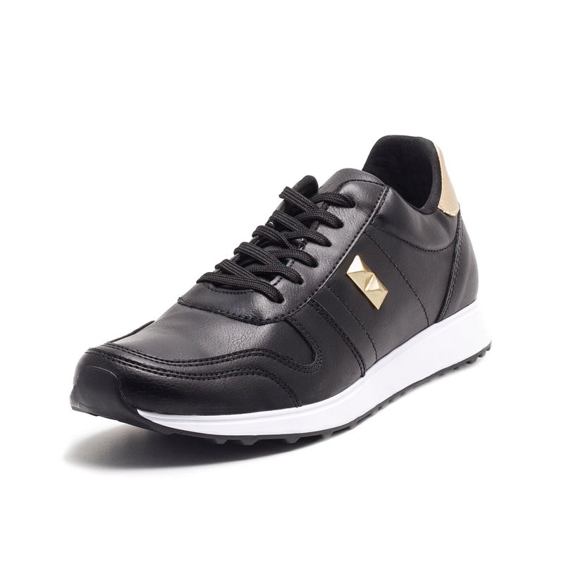 VIOLA - tenis para dama viola Marena negro