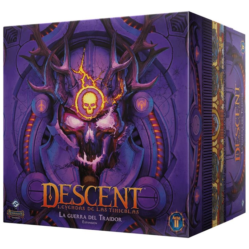 FANTASY FLIGHT GAMES - Descent Leyendas de las Tinieblas Exp La Guerra del Traidor