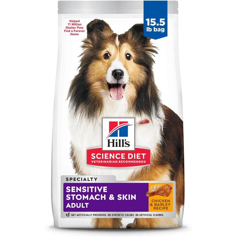 HILLS - Hills Sensitive Stomach estómago sensible piel seca 15,5 Lb