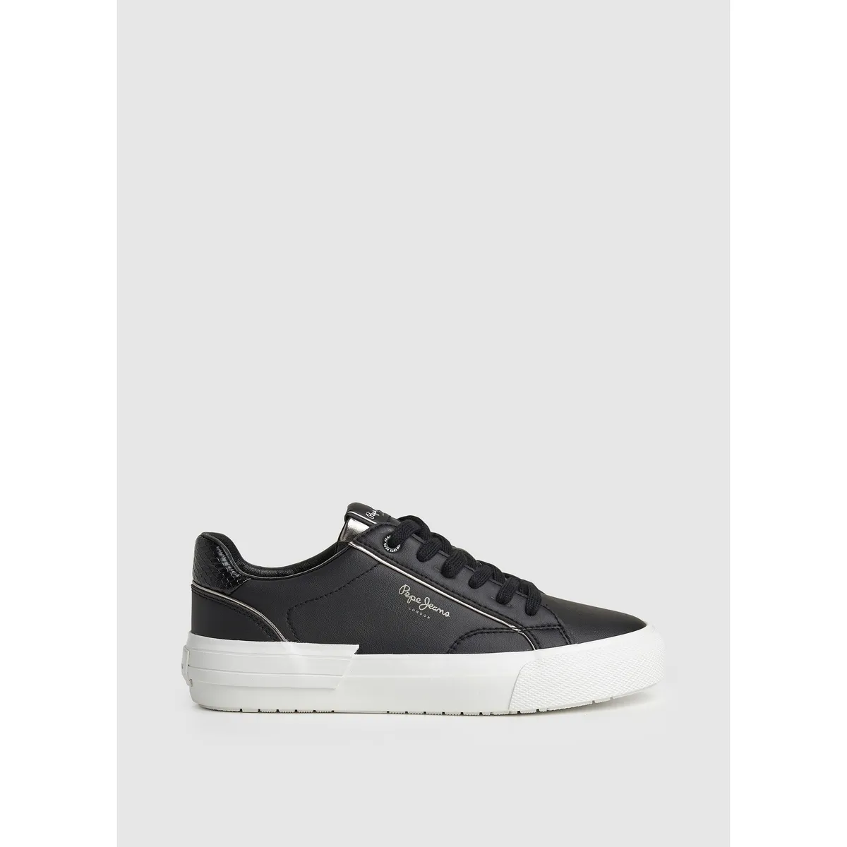 PEPE JEANS - Tenis Pepe Jeans Allen Low para mujer color Negro