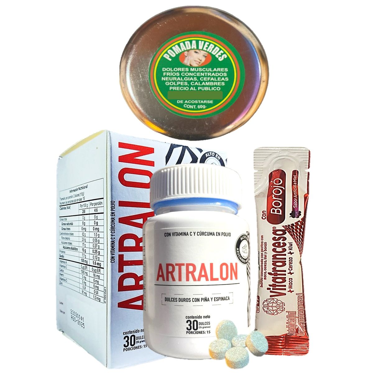 GENERICO - 1 ARTRALON GLUCOSAMINA ELIMINA EL DOLOR ARTICULAR