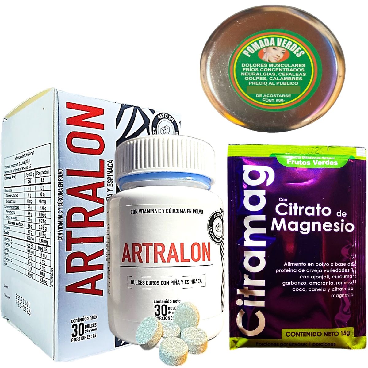 GENERICO - 1 ARTRALON GLUCOSAMINA ELIMINA EL DOLOR ARTICULAR