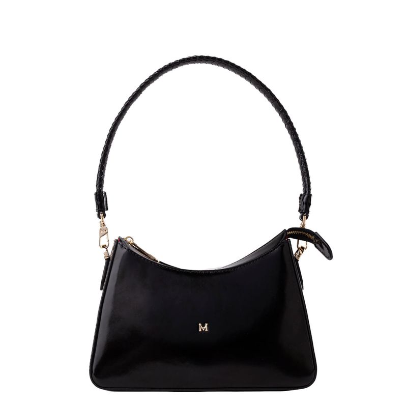 MARIO HERNANDEZ - Shoulder Bianca Mini Negro Mestiza