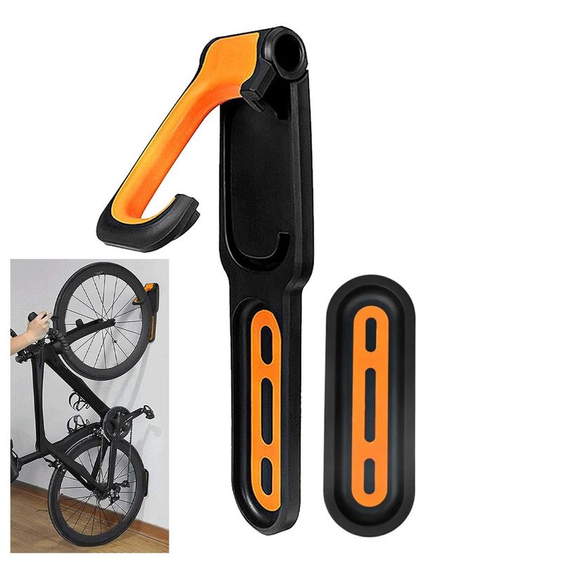 GENERICO - Soporte Pared Para Bicicleta Colgador Vertical Almacenamiento