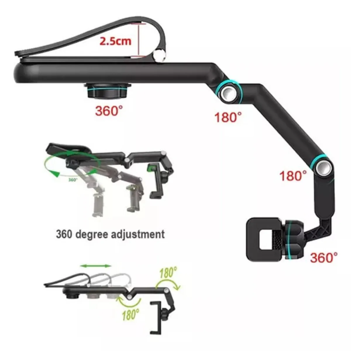 SEISA - Soporte Porta Celular Para Carro