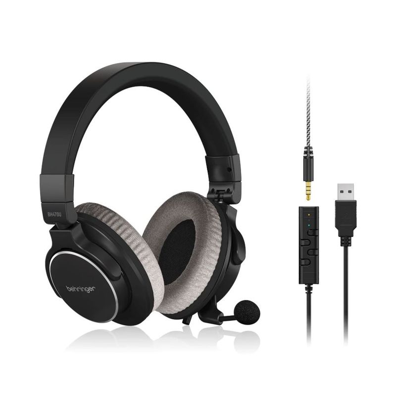 BEHRINGER - Audífonos con micrófono BEHRINGER BH470U Negro