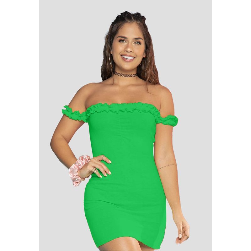 ATYPICAL - Vestido Mujer Verde Antioquia Atypical 9647