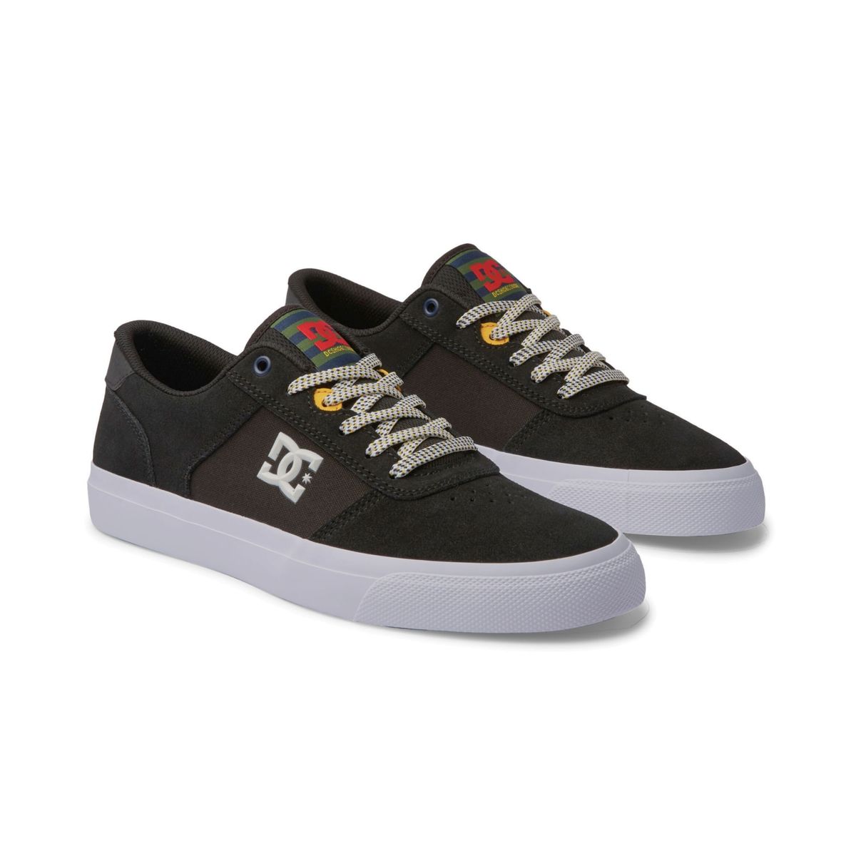 DC SHOES - Tenis DC Shoes Teknic Para Hombre Color Negro y Blanco