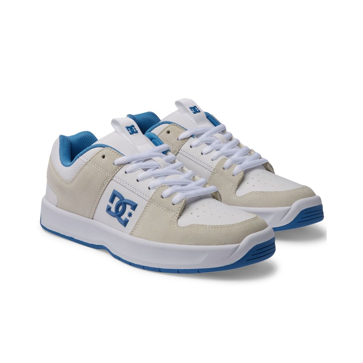 DC SHOES - Tenis DC Shoes Lynx Zero Para Hombre Color Blanco y Azul