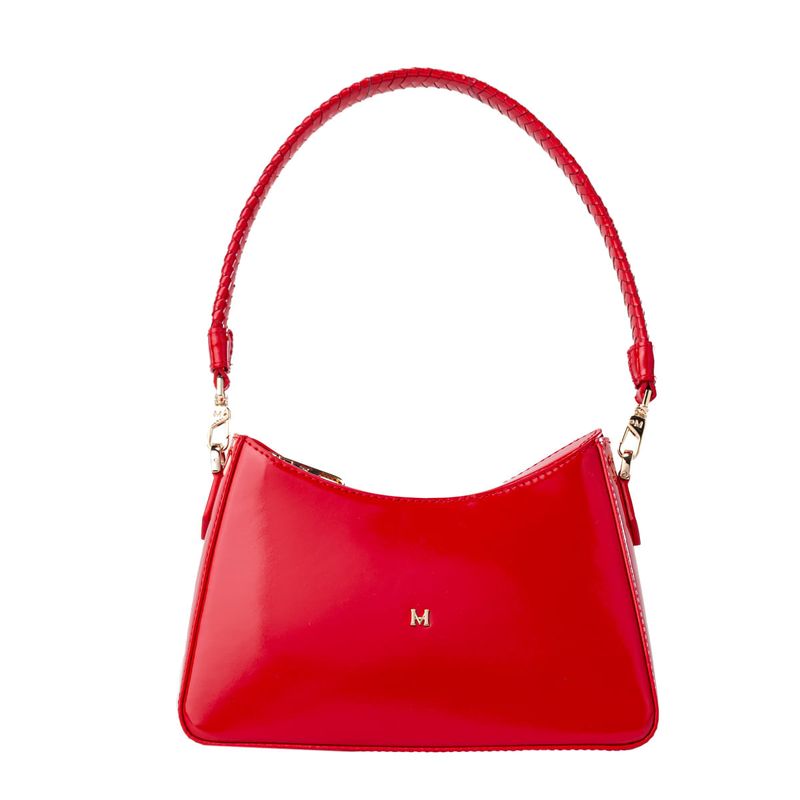 MARIO HERNANDEZ - Shoulder Bianca Mini Rojo Cruz Mestiza
